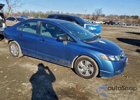 2009 Honda Civic Vp из США, поврежденный, VIN 2HGFA16309H346736